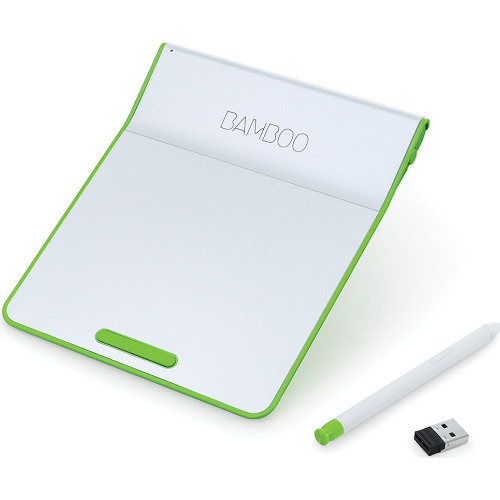 Tableta Grafica Wacom Bamboo Pad CTH-300,White/Green
