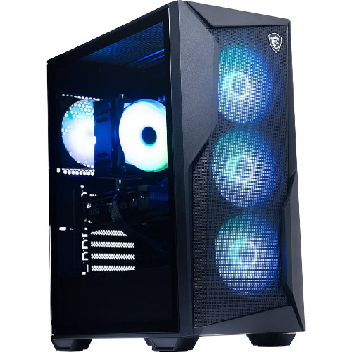 Sistem Gaming PC DeepCool Intel i5-9600K, 16 Gb RAM DDR4 2400 MHz, SSD 512 Gb, MSI Geforce RTX 2070 Armor 8 Gb, Negru
