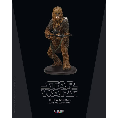 Figurina Attakus Star Wars - Chewbacca Elite Collection Statue, 22cm
