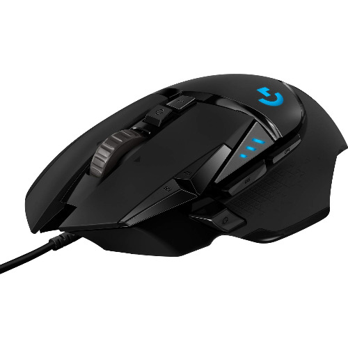 Mouse Gaming cu fir Logitech G502 Hero, 25K dpi, Negru
