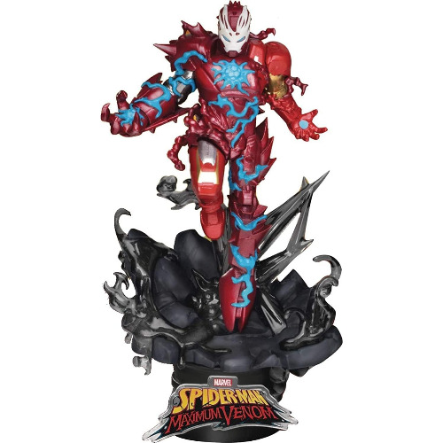 Figurina Beast Kingdom Maximum Venom: Iron Man DS-066, Multicolor, 15 cm
