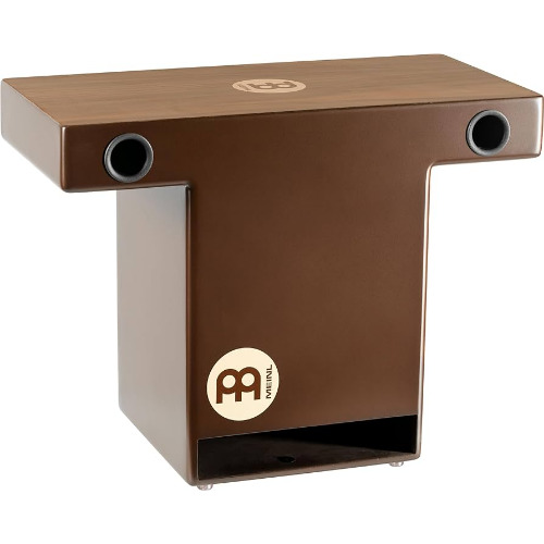 Cajon Slap-Top Meinl TOPCAJ2WN, Suprafata de joc: Nuc, Sunete înalte și profunde, Sunet Snare complet, Efect de capcană, Maro
