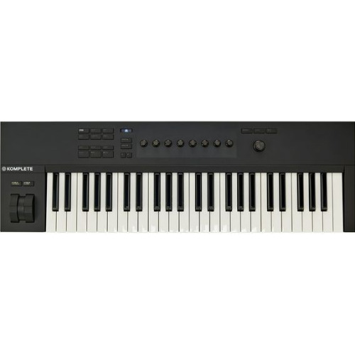 Claviatura MIDI Native Instruments Komplete Kontrol A49, OLED, USB B 2.0, 49 Clape, 9 Knoburi, Arpegiator, Negru
