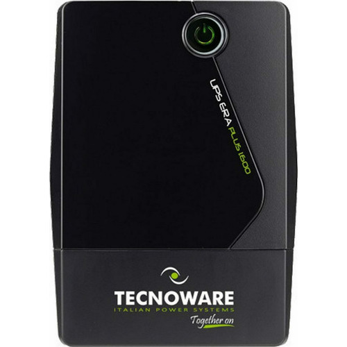 Unitate UPS TECNOWARE Era Plus, 1120W, 1600VA, Schuko, AVR, USB B, Together ON, Negru