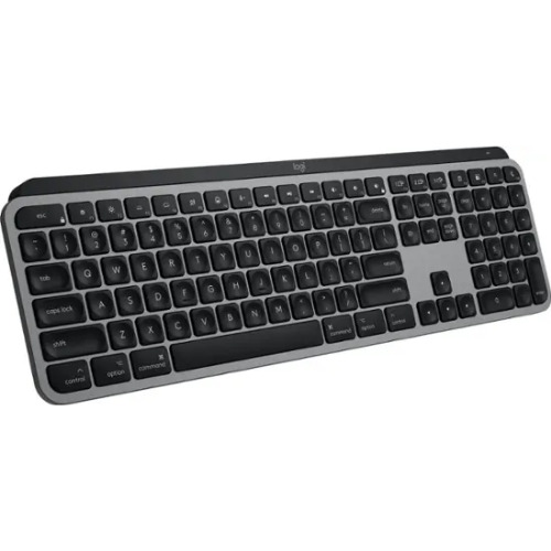 Tastatura Wireless Logitech MX Keys for Mac, Bluetooth, Multidevice, compatibila MacOS & iOS, US INTL layout, Space Grey
