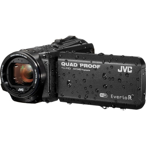 Camera video JVC EverioR GZ-RX605BE, Quad-Proof, Full HD, Negru
