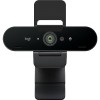 Camera web Logitech Brio 4K Stream V-U0040, Rezolutie 4096 x 2160, Microfon, Mod automat HDR, Senzor infrarosu, USB 2.0, Negru