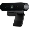 Camera web Logitech Brio 4K Stream V-U0040, Rezolutie 4096 x 2160, Microfon, Mod automat HDR, Senzor infrarosu, USB 2.0, Negru