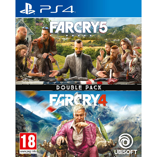 Far Cry 5 +Far Cry 4 Double Pack PS4
