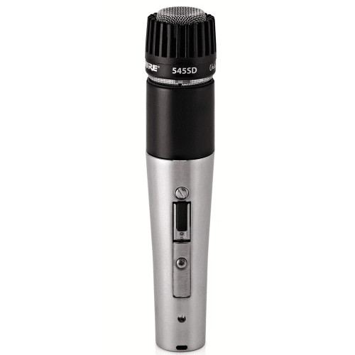 Microfon Profesional SHURE 545SD Unidyne III, impedanta duala selectabila, Mono, Dinamic, Cardioid, Instrumente Muzicale
