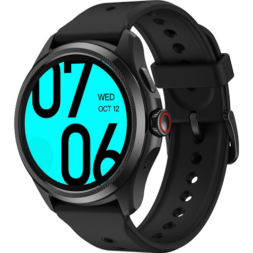 Smartwatch Mobvoi TicWatch Pro 5 WH12088, 48mm, GPS, HR, IP68, Wear OS, iOS, Android, Obsidian