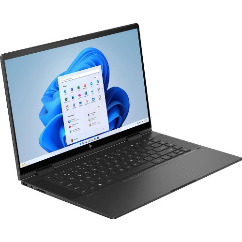 Laptop 2-in-1 HP Envy X360 15-fh0355ng, Display tactil 15.6 Inch FHD, AMD Ryzen 5 7530U, 16 Gb RAM, 500 Gb SSD, AMD Radeon Graphics, HDMI, SD Card Reader, USB-C, Tastatura QWERTZ
