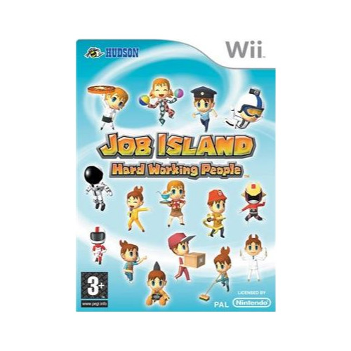 Job Island Hard Working People - Joc Nintendo Wii
