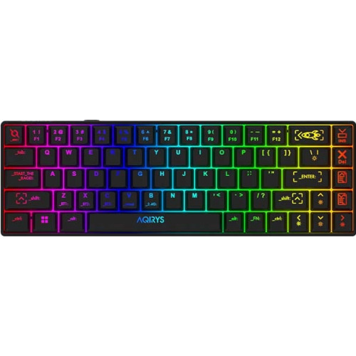 Tastatura gaming mecanica AQIRYS Mira, Wireless
