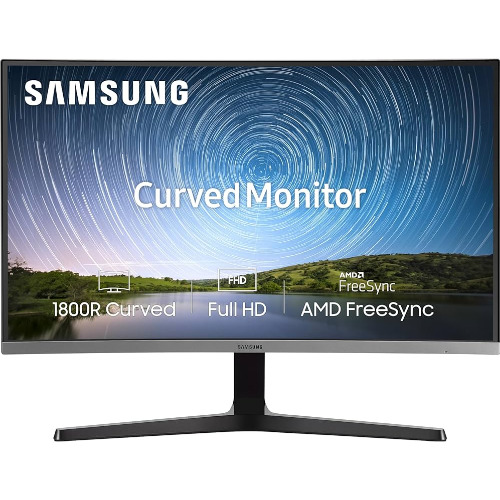 Monitor Curbat LED VA Samsung LC27R500FHU, 27 inch FHD, 60Hz, 4ms, FreeSync, FrameLess, HDMI, D-Sub, Negru