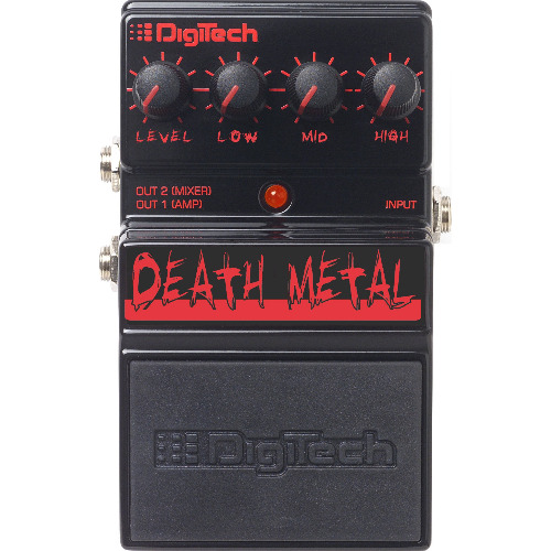 Pedala Efect Chitara DigiTech Death Metal
