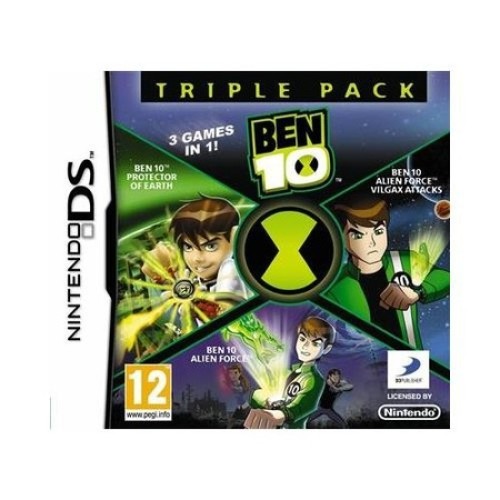 Ben 10 Triple Pack - Fara Carcasa- Joc Nintendo DS
