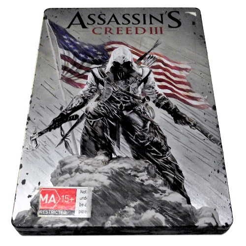 Assassin's Creed III Steelbook Edition - Joc Xbox 360
