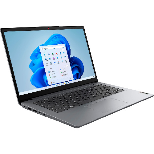 Laptop Lenovo Idea Pad 1 11IGL05, 11.6 inch, Intel Celeron N4020, 4GB DDR4, 128GB SSD, Platinum Grey(German Layout)
