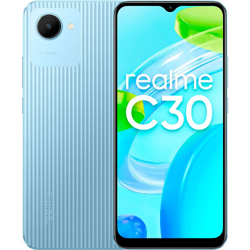 Realme C30, 32GB, 3GB RAM, Dual Sim, Lake Blue
