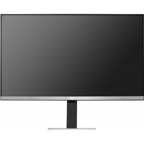 Monitor LED AOC Q2577PWQ, 25 inch IPS, QHD, Display port, VGA, DVI, HDMI, Negru/Argintiu