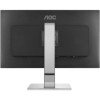 Monitor LED AOC Q2577PWQ, 25 inch IPS, QHD, Display port, VGA, DVI, HDMI, Negru/Argintiu