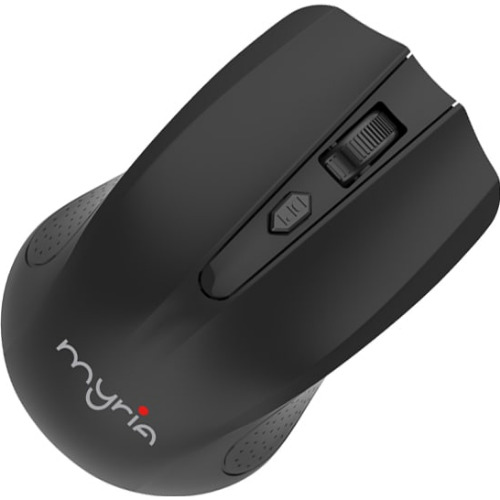 Mouse Wireless MYRIA MY8507, 1600 dpi, Negru
