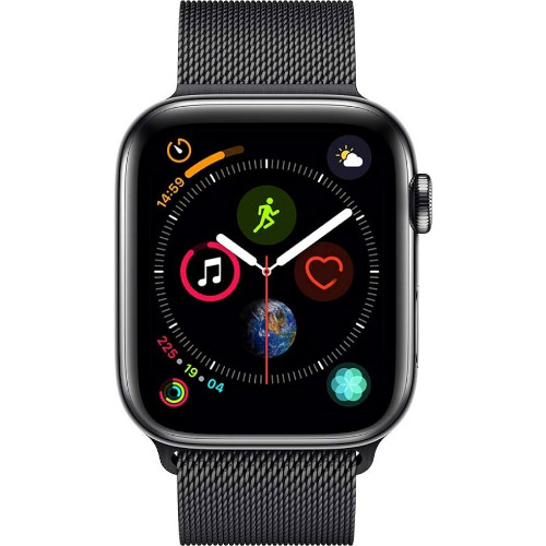 Apple Watch Series 4, 44mm, Space Black Stainless Steel Case, GPS, Cellular, A1976, Bratara comaptibila