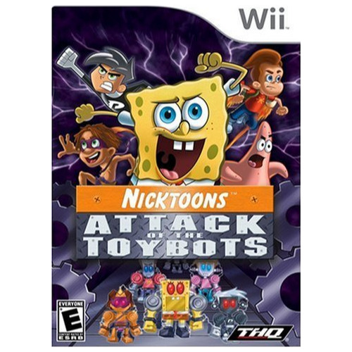 Nickelodeon Spongebob and Friends Attack of the Toybots - Joc Nintendo WII