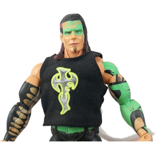 Figurina de colectie 2010 Jakks Pacific TNA Jeff Hardy Glow in The Dark
