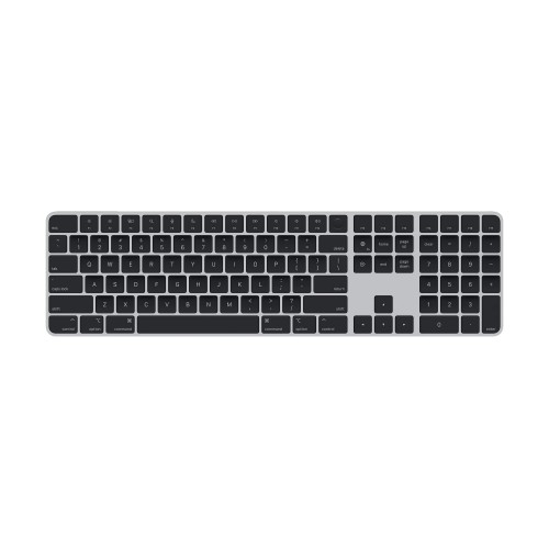 Tastatura Wireless APPLE Magic Keyboard cu Touch ID and Numeric Keypad A2520, USB, Bluetooth, Layout INT English, Black
