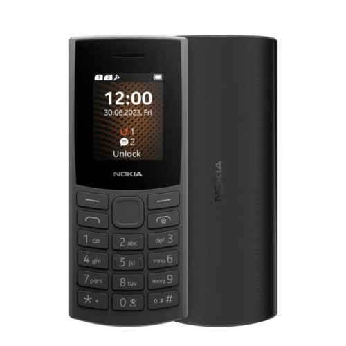 Nokia 105 2023, 4G, Dual SIM, Negru
