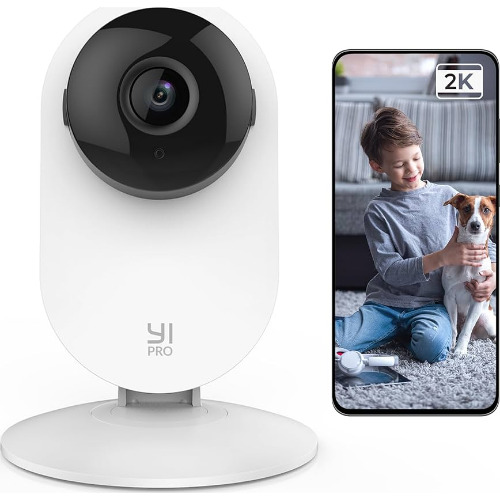 Set 2x camere de Supraveghere Inteligenta Smart YI Home 2K Pro, Wi-Fi, Infrarosu, Senzor miscare, Senzor sunet, Alb Set 2x camere de Supraveghere Inteligenta Smart YI Home 2K Pro, Wi-Fi, Infrarosu, Senzor miscare, Senzor sunet, Alb