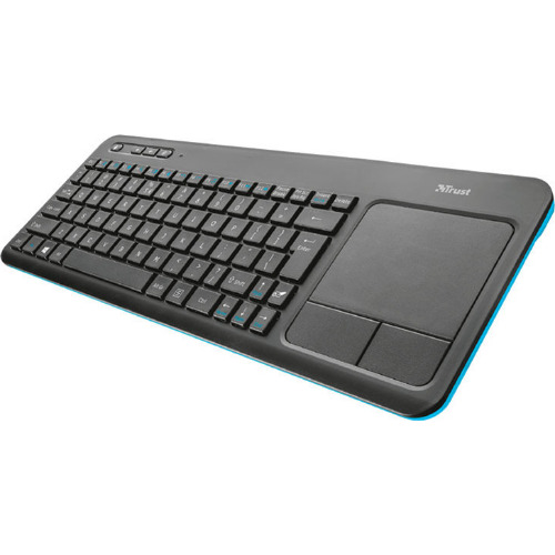 Tastatura Trust VEZA 20960, Wireless, Touchpad
 Tastatura Trust VEZA 20960, Wireless, Touchpad