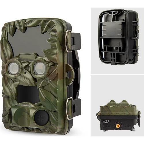 Camera de Vanatoare Coolife H8201, 32Mp, Rezolutie 4K, Unghi de filmare 130 grade, Distanta de captura 25m, Impermeabil IP66, Viteza de declansare 0.1s Camera de Vanatoare Coolife H8201, 32Mp, Rezolutie 4K, Unghi de filmare 130 grade, Distanta de captura 25m, Impermeabil IP66, Viteza de declansare 0.1s