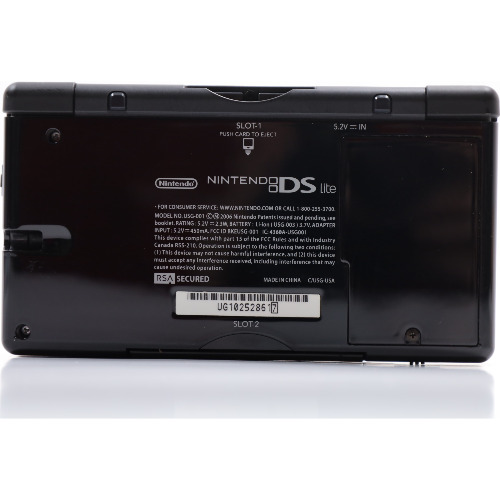 Consola portabila Nintendo DS Lite USG-001, Black