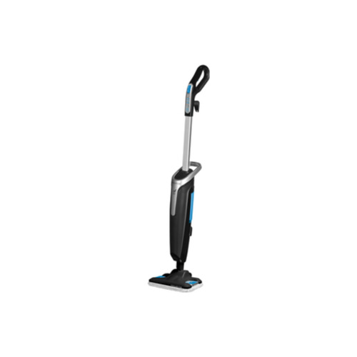 Mop electric cu abur Rowenta Steam Power RY6555WH, 1200 W, 0.6 L, Filtru anticalcar, Negru-Albastru
