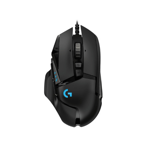 Mouse Gaming Logitech G502 Hero, 16.000 DPI, USB, Wired, Black
