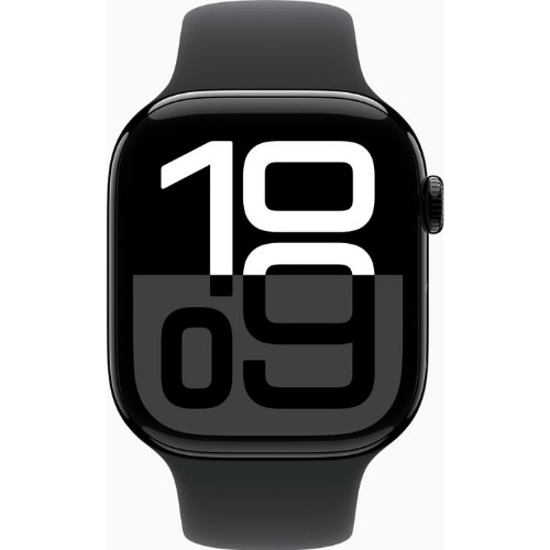 Apple Watch Series 10, 42mm, Jet Black Aluminium Case, Black Sport Band, GPS, Cellular, A3001 (Produs NOU)