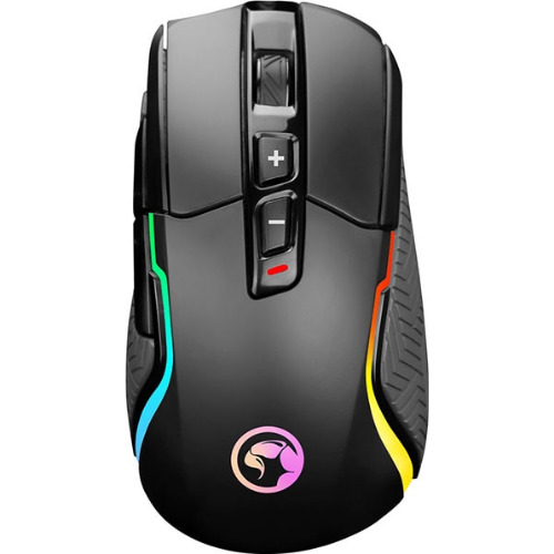 Mouse gaming Marvo G957, 10000 dpi, Iluminare RGB, Negru
