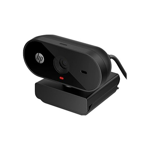 Webcam HP 320, FHD, USB-A, USB 2.0, Microfon, Negru
