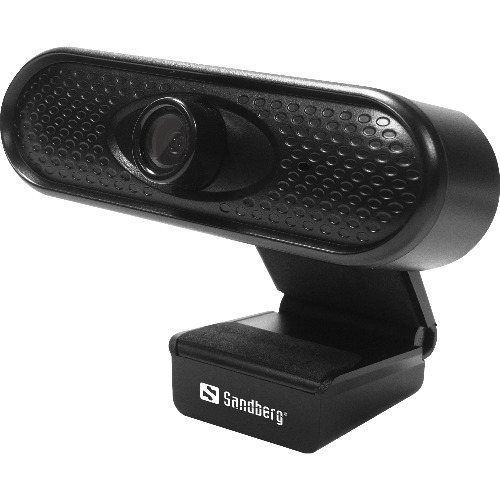 Camera Web Sandberg 133-96, Rezolutie Full HD 1080p, Microfon, USB, Negru