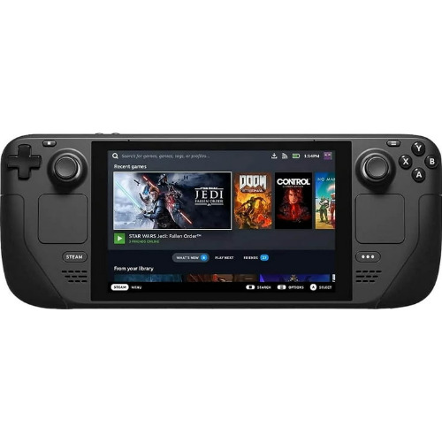 Consola portabila Valve Steam Deck, 7 inch, 256 Gb NVMe, 16 Gb RAM, AMD Zen 2, RDNA 2, TrackPad, Wi-Fi, Bluetooth, Giroscop, SteamOS
