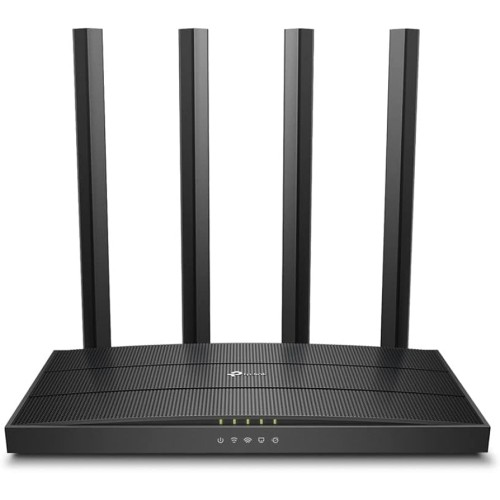 Router Wireless Tp-Link Archer A6 AC1200, Full Gigabit, MU-MIMO, 867 Mbps 5 GHz + 400 Mbps 2.4 GHz, Negru
