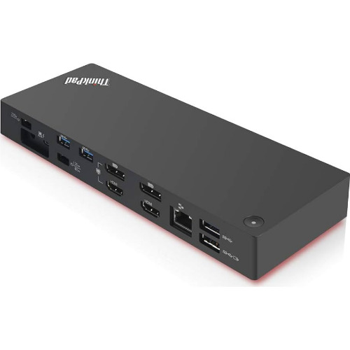 Docking station Lenovo ThinkPad Thunderbolt 3, Dock Gen 2, DK1841, 4K, Audio Combo, 4x USB 3.1. Gen 2, 2x HDMI, DisplayPort, Thunderbolt
 Docking station Lenovo ThinkPad Thunderbolt 3, Dock Gen 2, DK1841, 4K, Audio Combo, 4x USB 3.1. Gen 2, 2x HDMI, DisplayPort, Thunderbolt