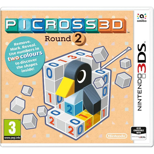Picross 3D: Round 2 - Joc Nintendo 3DS
