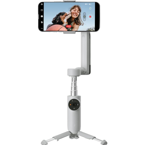 Stabilizator Gimbal INSTA360 Flow 2 Pro Standard, Bluetooth, NFC, USB-C, 3 axe, 1100mAh, Alb
