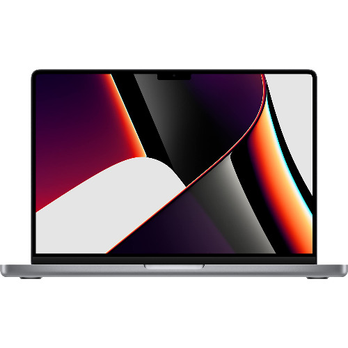 Laptop Apple MacBook PRO 14 (2021) A2442, Display 14.2 inch True Tone, M1 PRO 8-Core, 16 Gb RAM, 14-Core GPU, SSD 512 Gb, Thunderbolt 4, HDMI, SDXC Slot, Jack 3.5mm, Wi-Fi 6, Touch ID, Space Gray