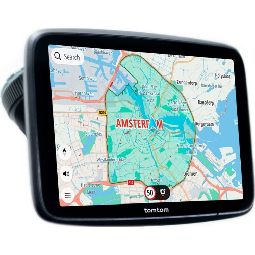Sistem de navigatie TomTom GO Superior 6", Wi-Fi integrat, TomTom Traffic, Harti toate continentele cu actualizare pe viata
