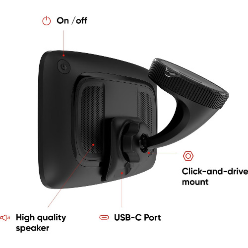 Sistem de navigatie TomTom GO Superior 6", Wi-Fi integrat, TomTom Traffic, Harti toate continentele cu actualizare pe viata
 Sistem de navigatie TomTom GO Superior 6", Wi-Fi integrat, TomTom Traffic, Harti toate continentele cu actualizare pe viata